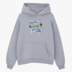 Толстовка худи оверсайз