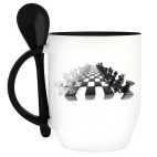 Кружка с ложкой