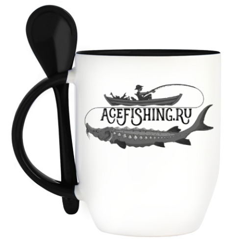 Кружка с ложкой Acefishing