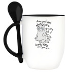 Кружка с ложкой