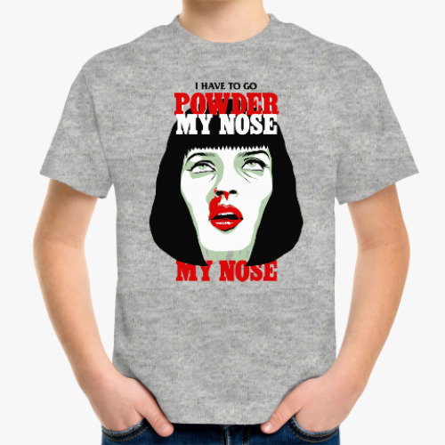 Детская футболка Mia Wallace Pulp Ficton