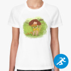 Женская спортивная футболка