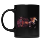 Кружка цветная UV-DTF