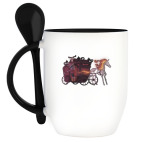 Кружка с ложкой