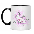 Кружка двухцветная