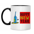 Кружка двухцветная