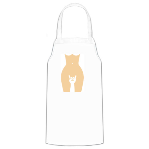 Фартук с принтом Yeah