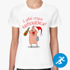 Женская спортивная футболка