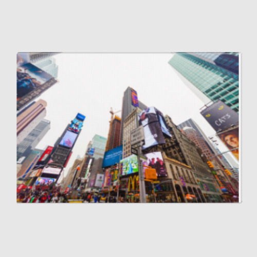 Холст с принтом New York: Times Square