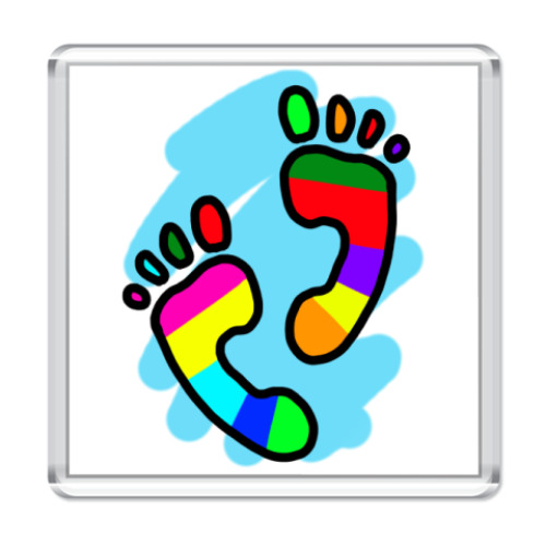 Магнит Ноги