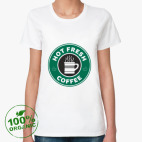 Женская футболка органик