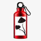 Металлическая бутылка 400 мл UV-DTF