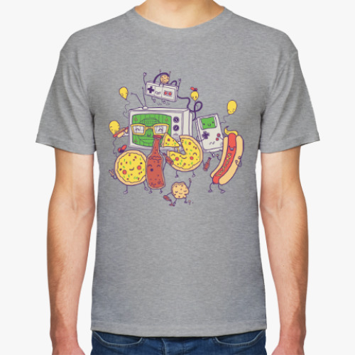 Футболка с принтом Счастье - лучшие вещи на свете