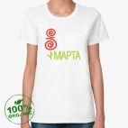 Женская футболка органик