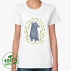 Женская футболка органик