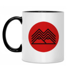 Кружка двухцветная