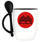 Кружка с ложкой