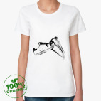 Женская футболка органик