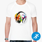 Мужская спортивная футболка