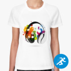 Женская спортивная футболка