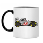 Кружка двухцветная