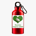 Металлическая бутылка 400 мл UV-DTF