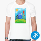 Мужская спортивная футболка