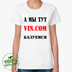 Женская футболка органик