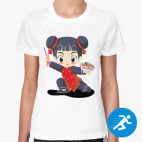 Женская спортивная футболка