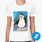 Женская спортивная футболка