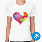 Женская спортивная футболка