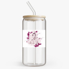 Банка с бамбуковой крышкой