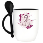 Кружка с ложкой