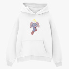 Толстовка худи оверсайз