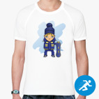 Мужская спортивная футболка