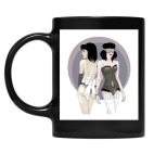 Кружка цветная UV-DTF