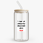 Банка с бамбуковой крышкой