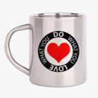 Кружка металлическая