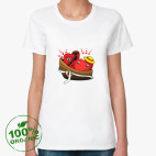 Женская футболка органик