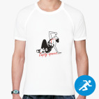 Мужская спортивная футболка