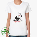 Женская футболка органик