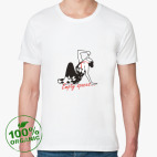 Мужская футболка органик