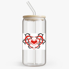 Банка с бамбуковой крышкой