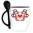 Кружка с ложкой