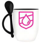 Кружка с ложкой