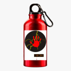 Металлическая бутылка 400 мл UV-DTF