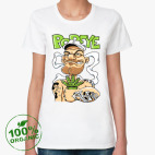 Женская футболка органик