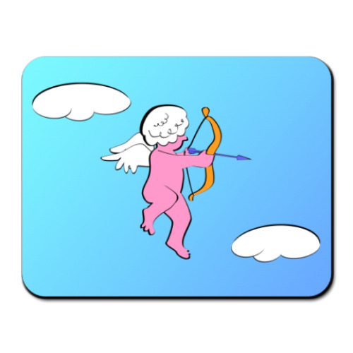 Коврик для мыши с принтом Амурчик