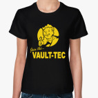 Классическая женская футболка Fallout