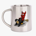 Кружка металлическая